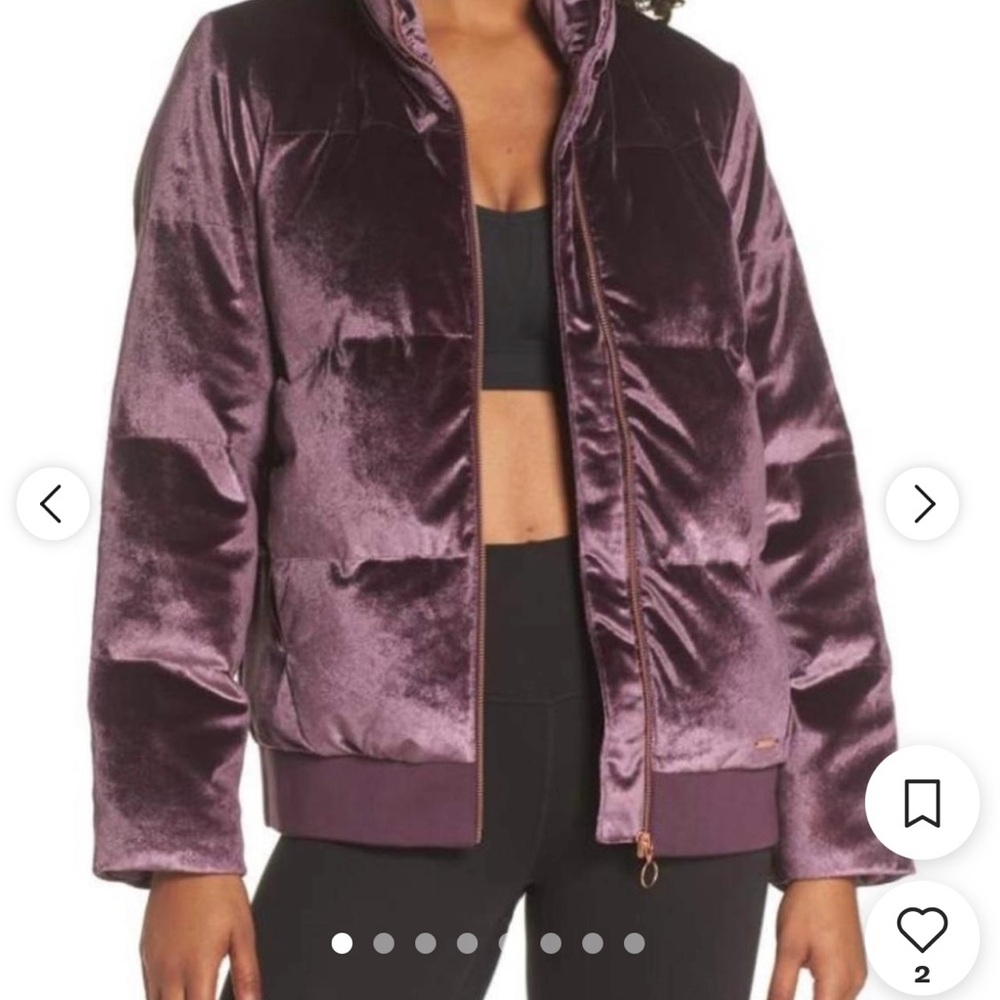 Sweaty Betty Purple coat - Small